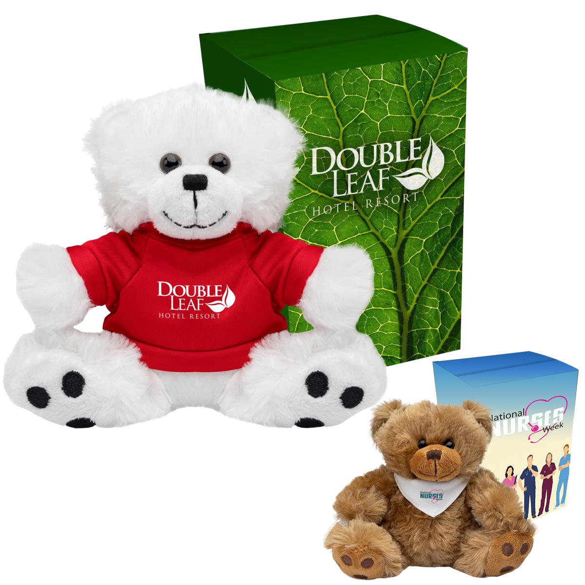 6″ Big Paw Bear With Custom Box