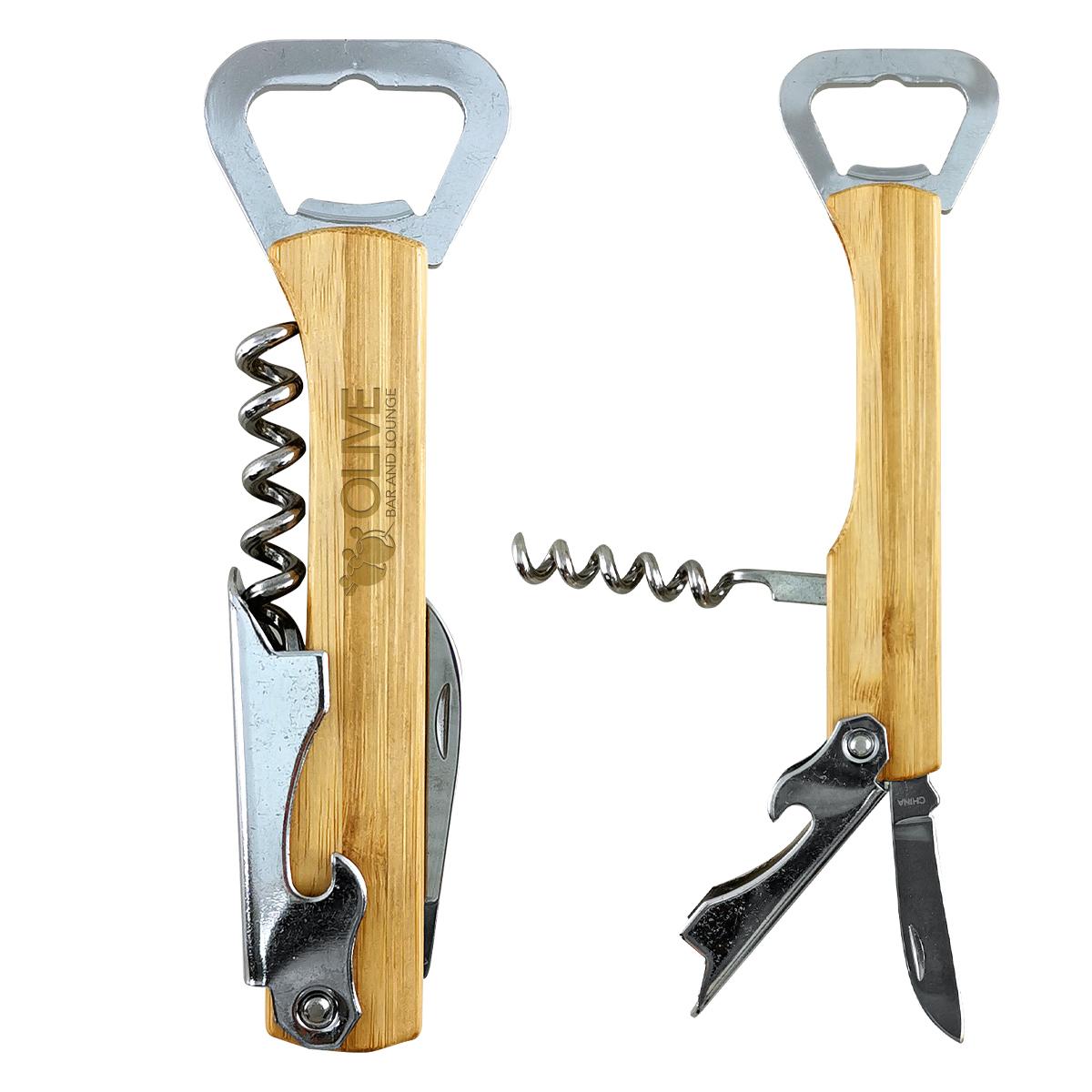 Bamboo 4-In-1 Waiter’s Knife