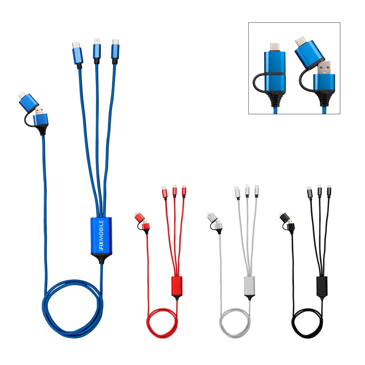 3 Ft. 4-In-1 Charging Cable 2.0