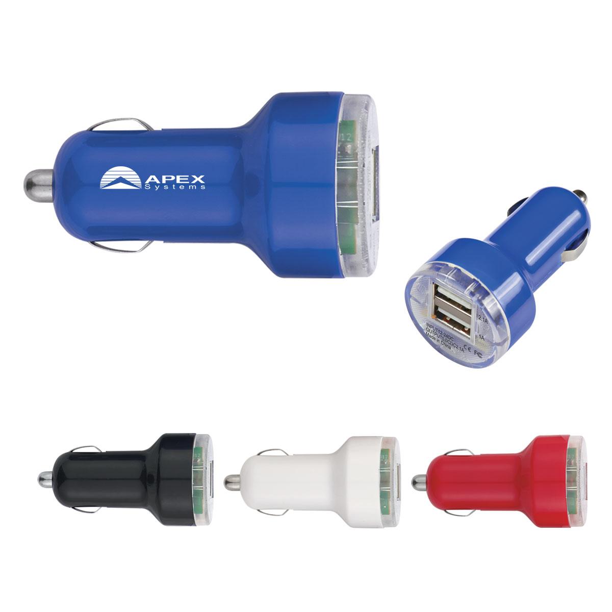 Dual USB Car Adapter