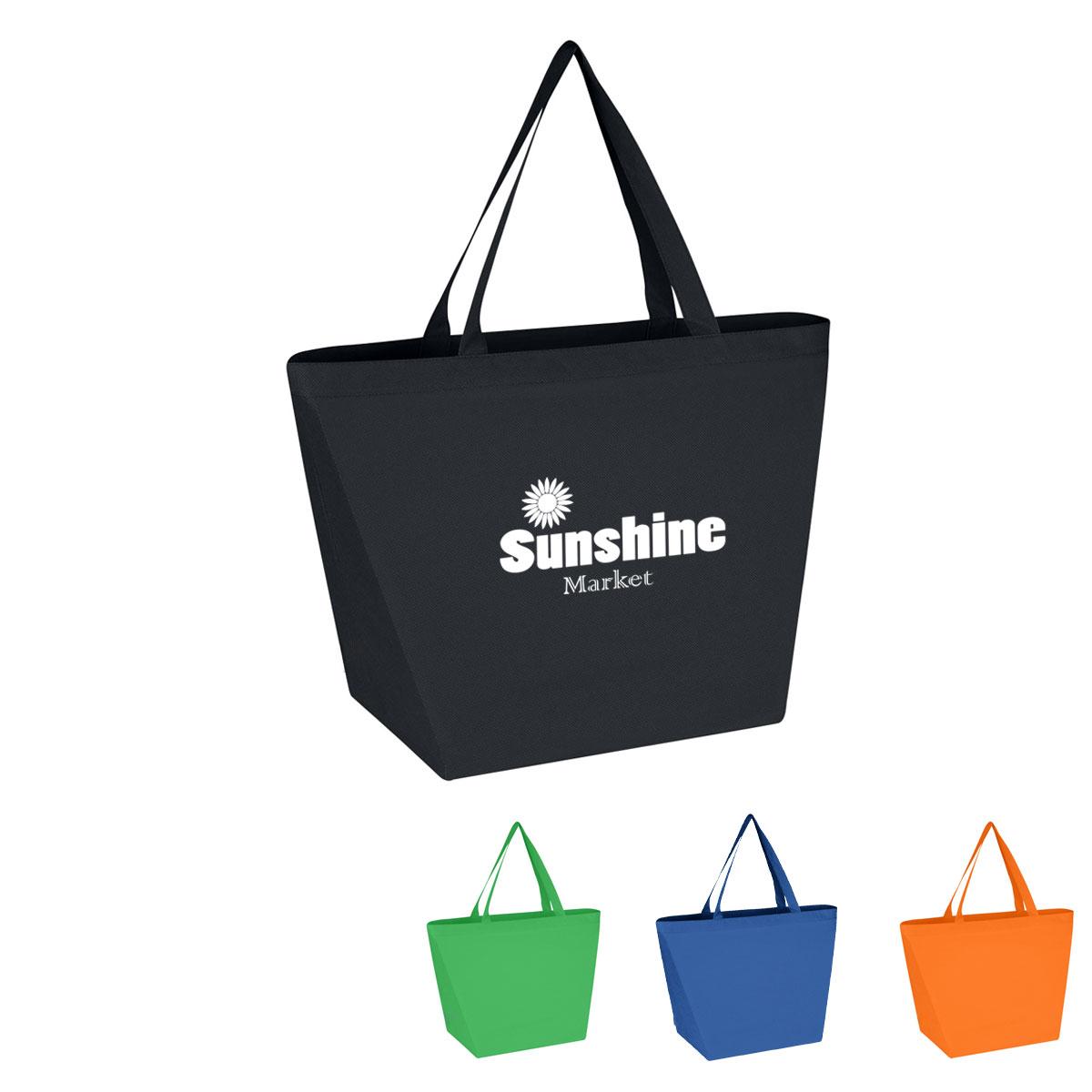 Non-Woven Budget Tote Bag With 100% RPET Material
