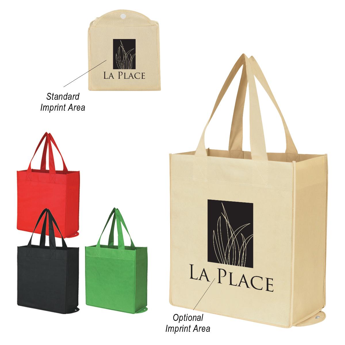 Non-Woven Foldable Shopper Tote Bag