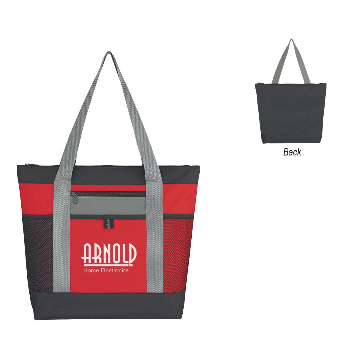 Tri-Color Tote Bag