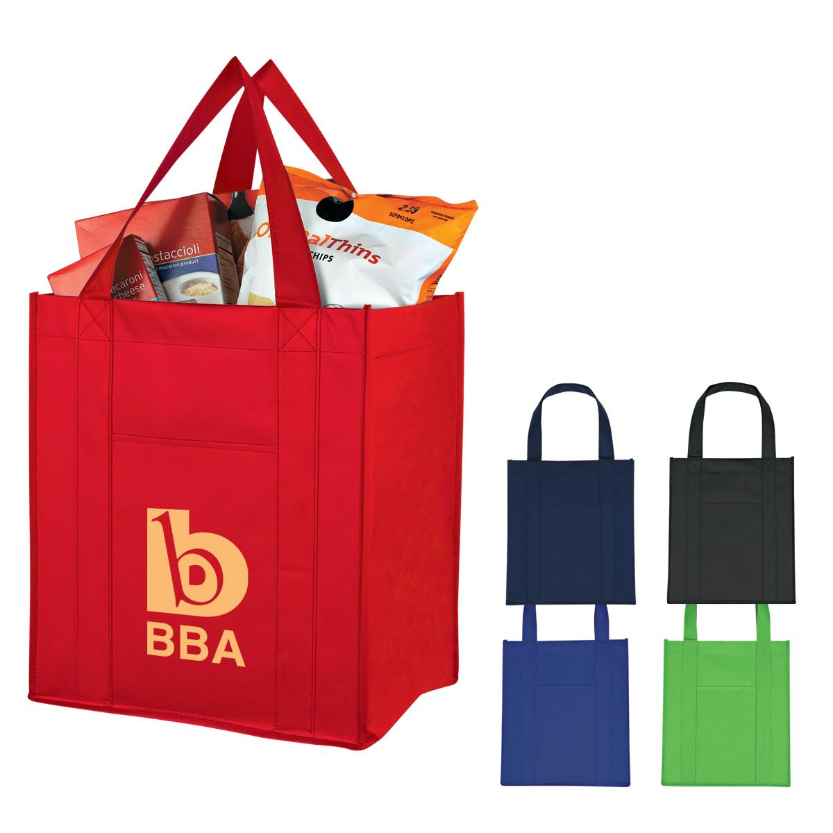Matte Laminated Non-Woven Shopper Tote Bag