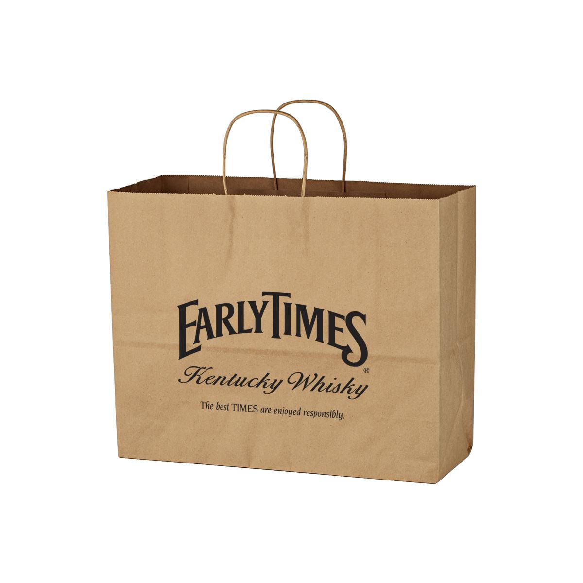 Kraft Paper Brown Shopping Bag – 16″ x 12-1/2″