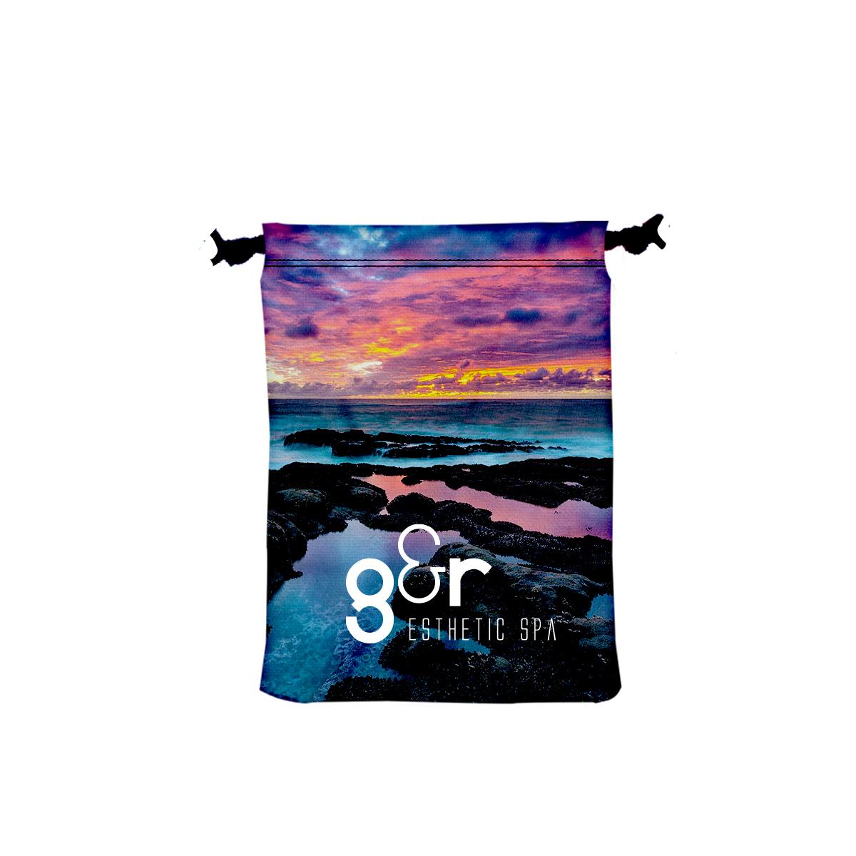 9″ W X 12″ H Canvas Drawstring Bag