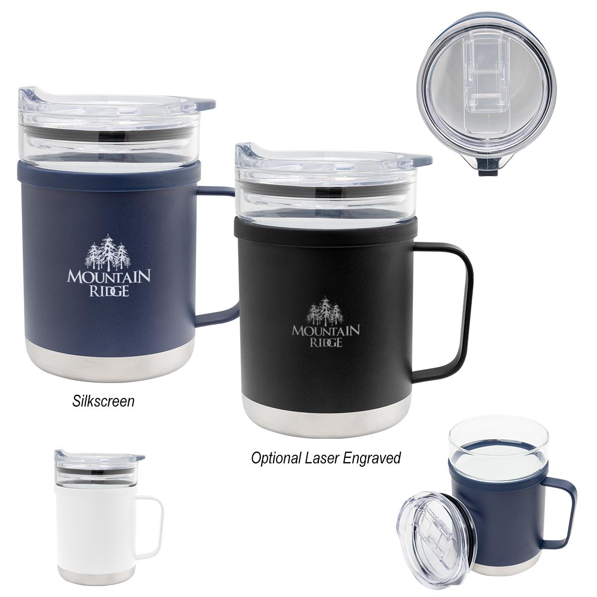 15 Oz. Morgan Stainless Steel Mug