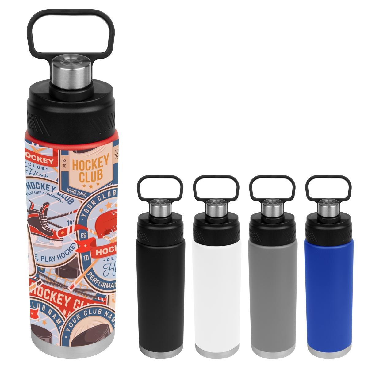 24 Oz. Full Color Stainless Steel Leighton Bottle