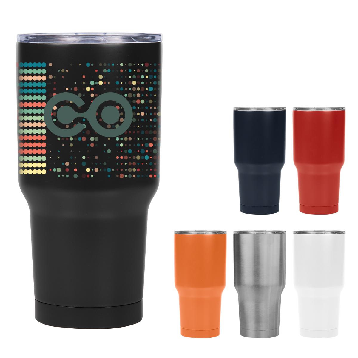 30 Oz. Full Color Reynolds  Stainless Steel Tumbler