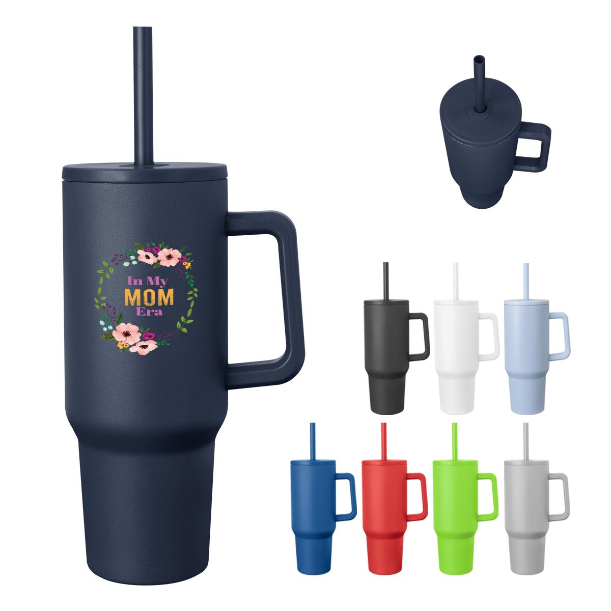 40 OZ. Full Color Jackson Intrepid Stainless Steel Tumbler