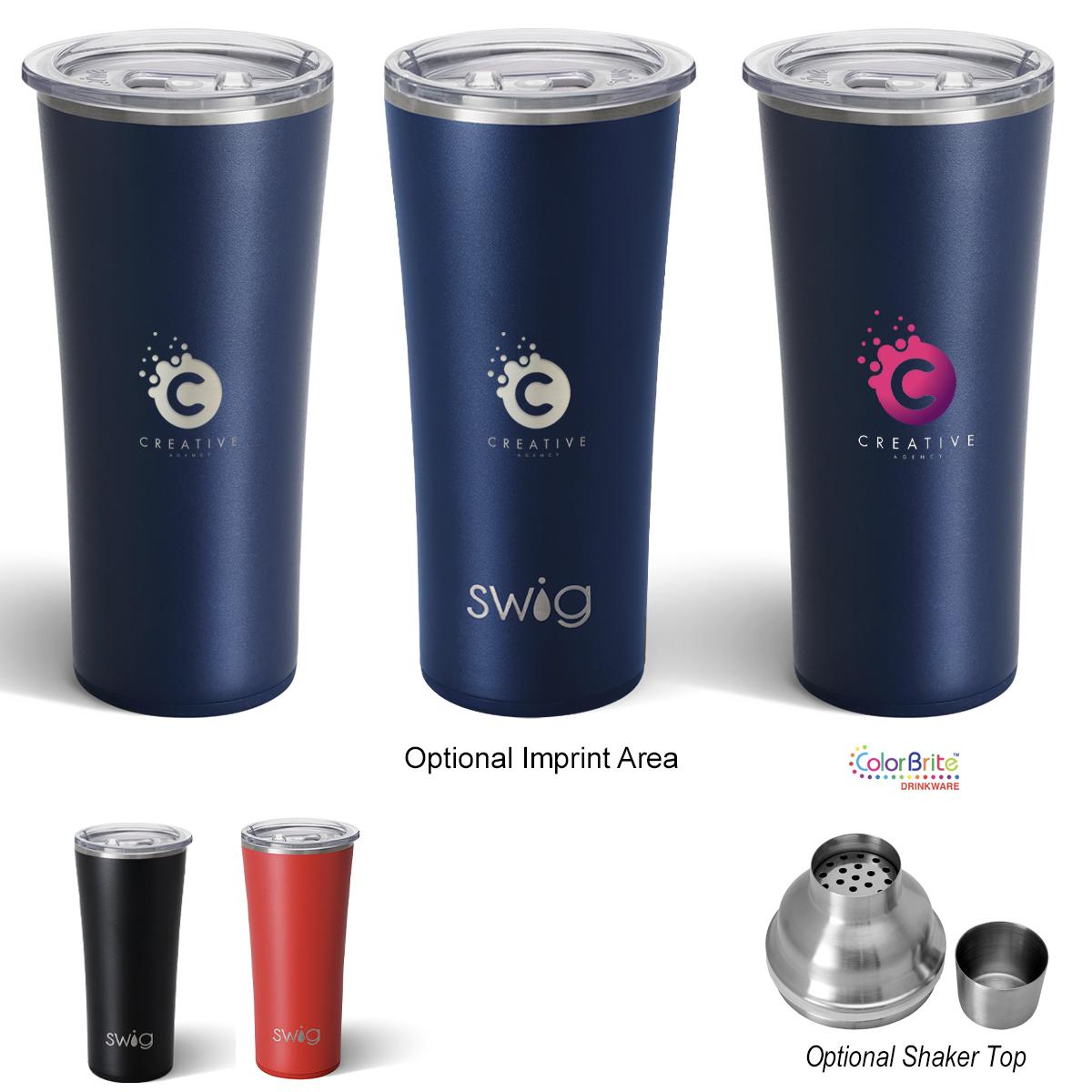 22 Oz. Swig Life™ Stainless Steel Tumbler