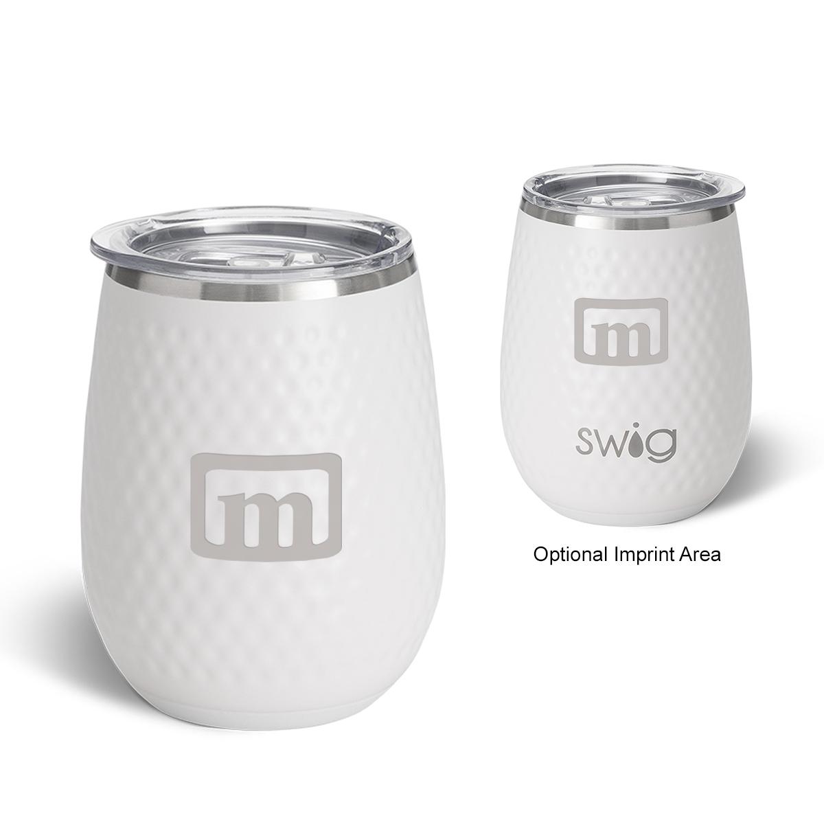 14 Oz. Swig Life™ Golf Stainless Steel Stemless Wine Tumbler