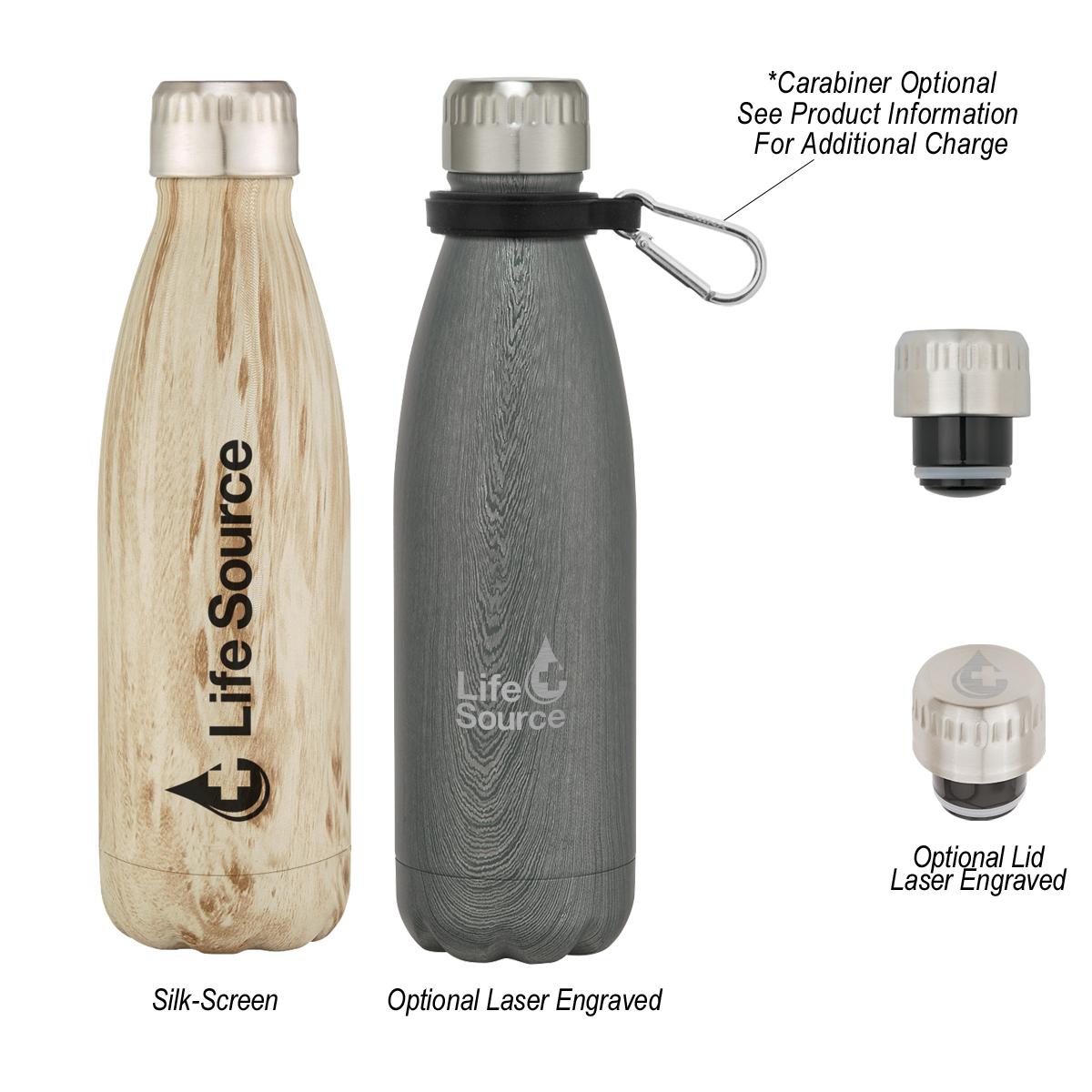 16 Oz. Woodtone Swiggy Bottle