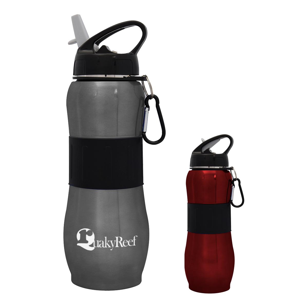 28 Oz. Sport Grip Stainless Steel Bottle