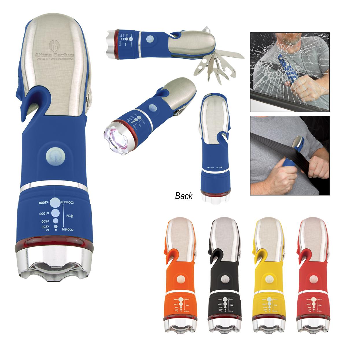 Emergency COB Flashlight Multi-Tool