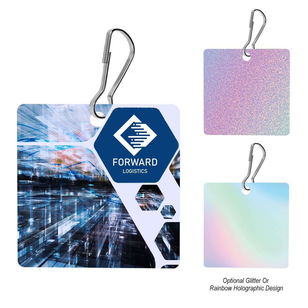 Acrylic Zipper Pull – Square