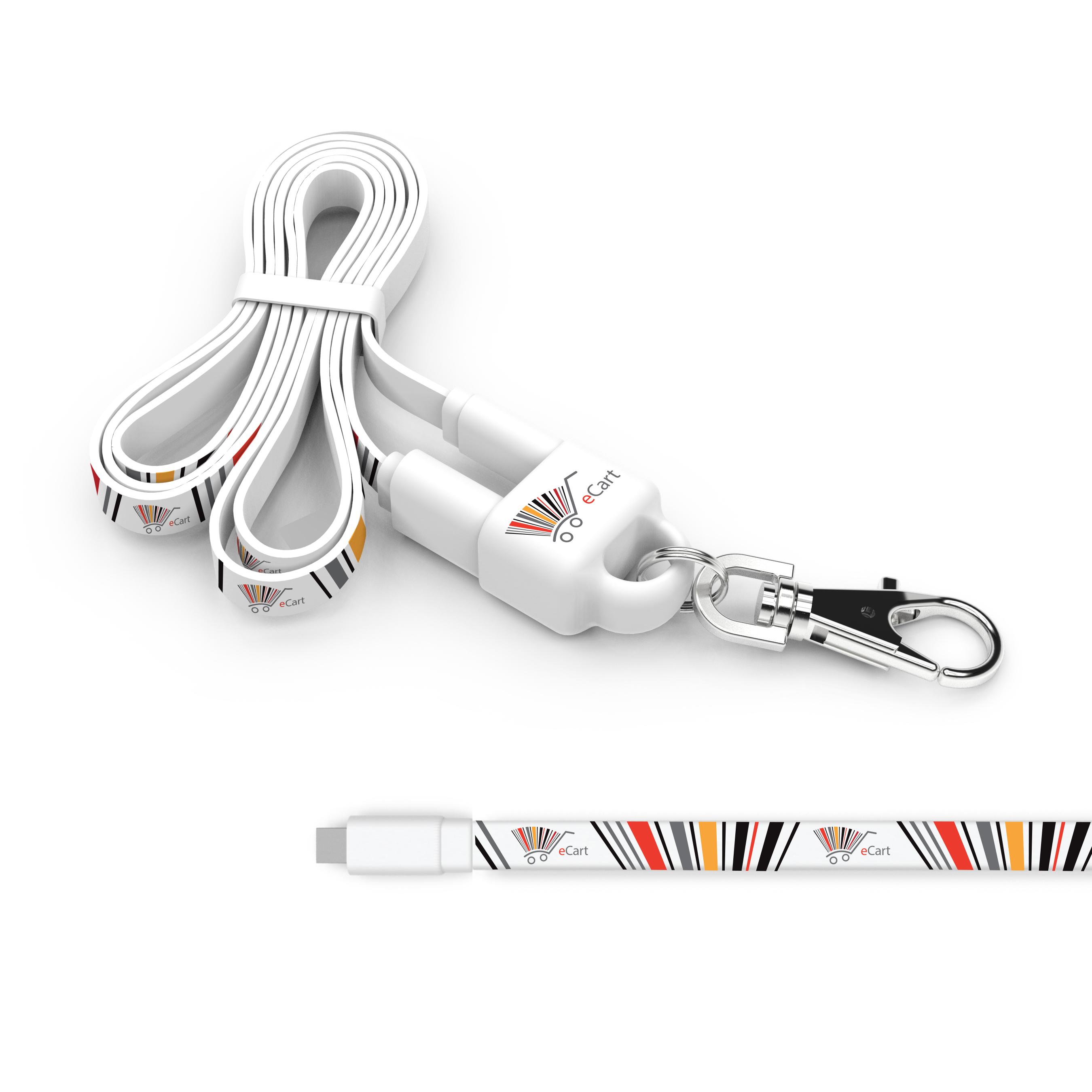 Powerstick Lanyard: Charging Cable & Lanyard