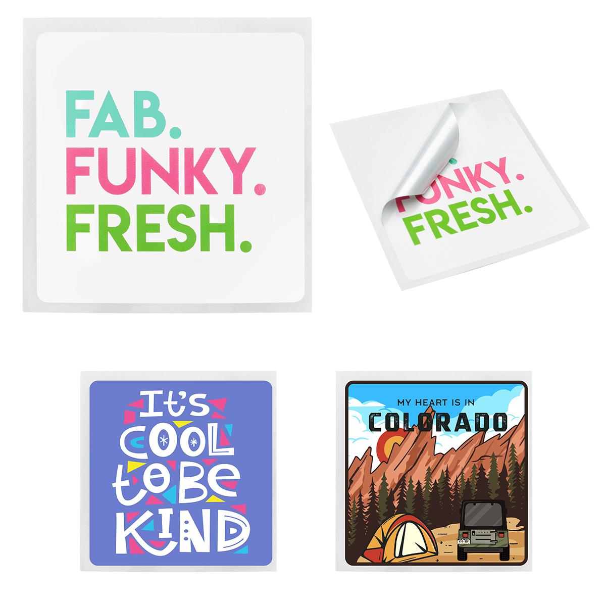 3″ x 3″ Rounded Corner Sticker