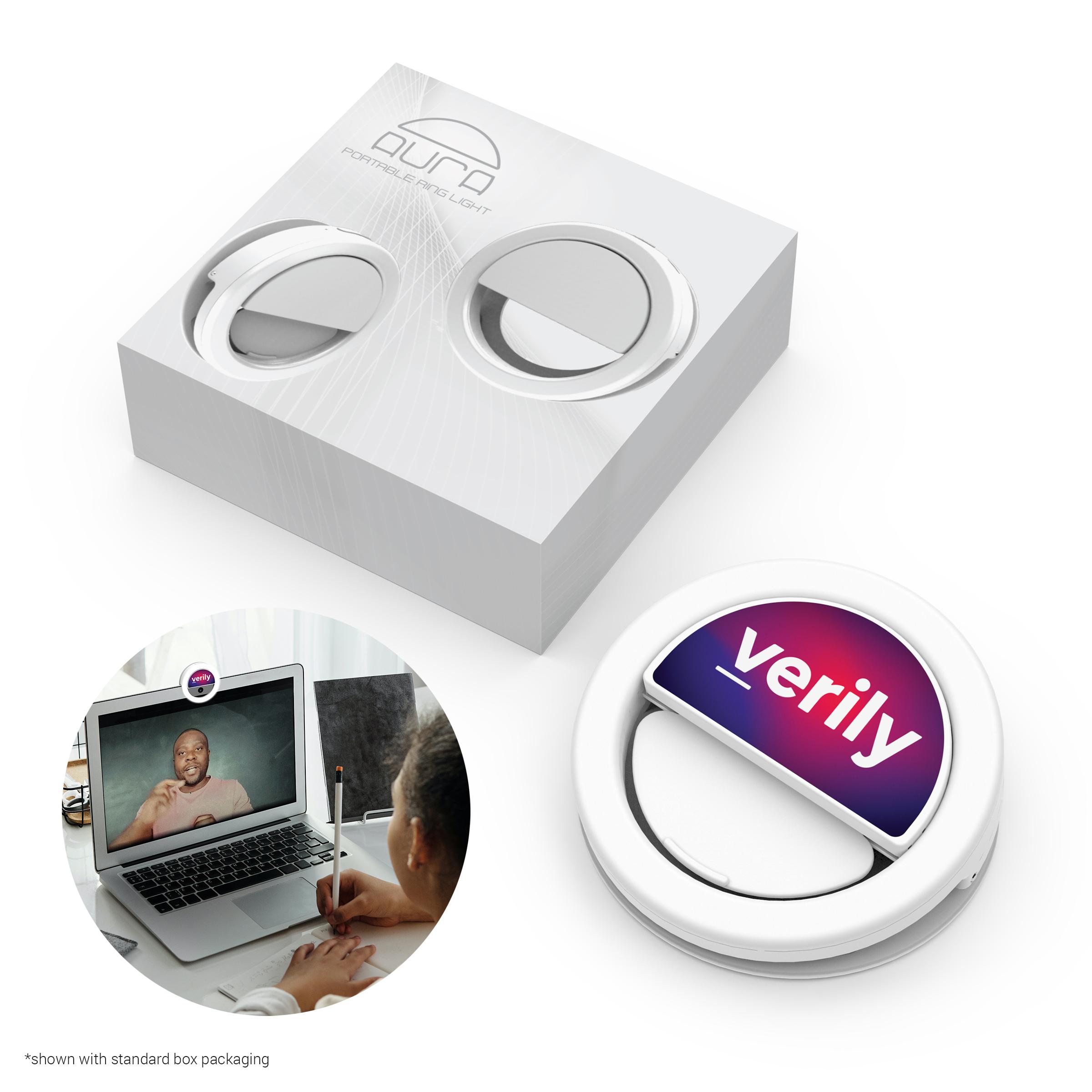 Powerstick Aura Clip-On Ring Light & Camera Cover