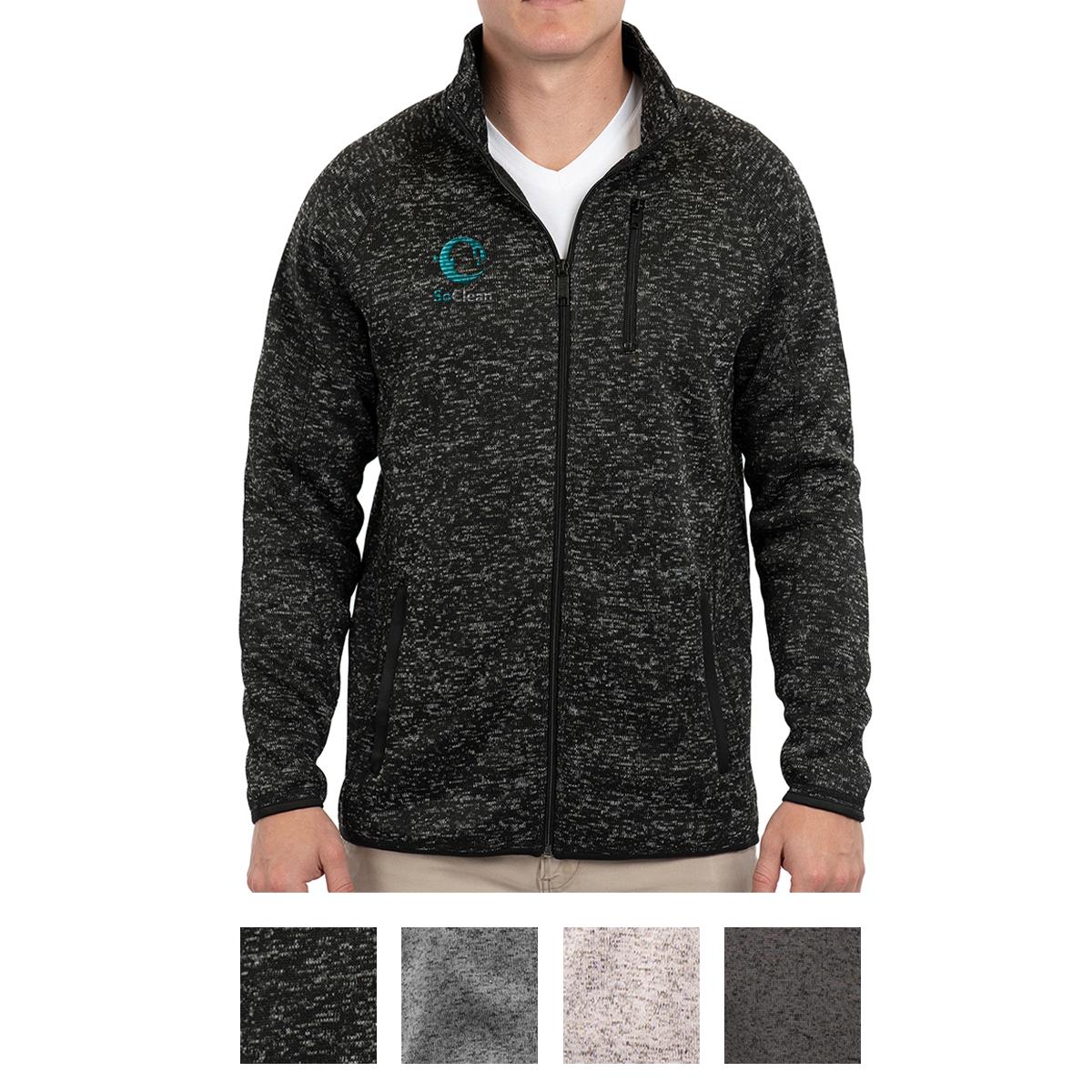 Burnside© Men’s Sweater Knit Jacket