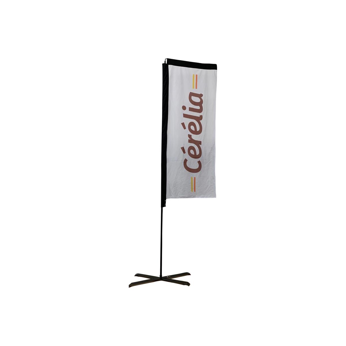Rectangle Advertising Flag – 10′