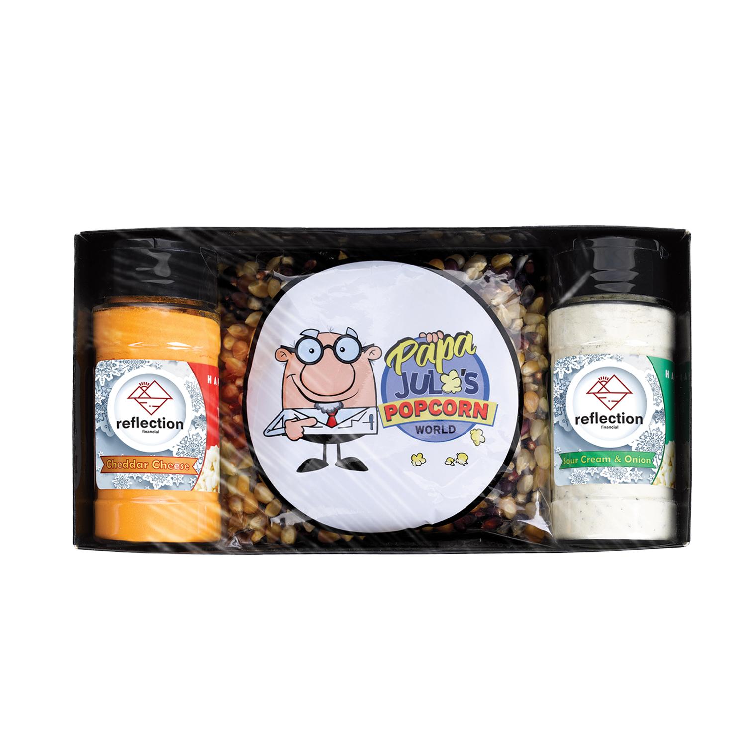 Popcorn Kernel Set With Seasonings