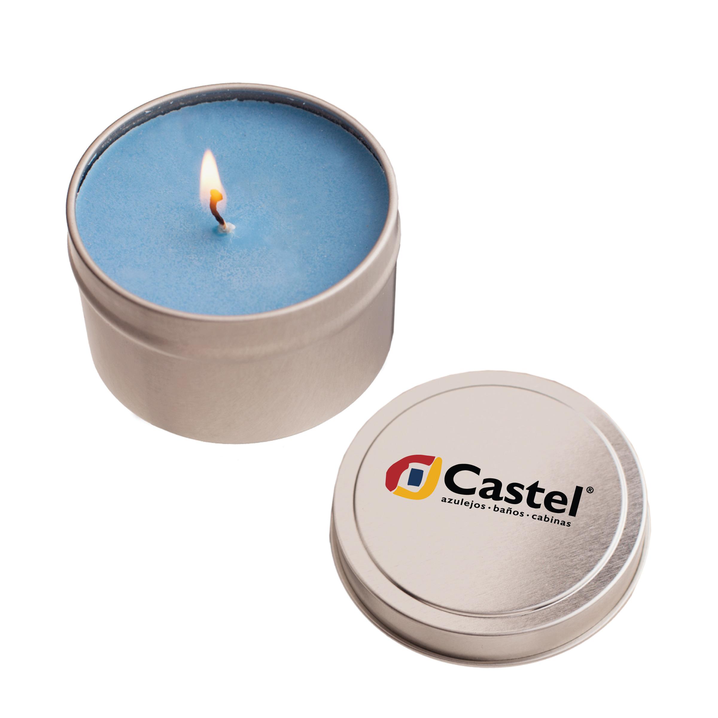 2 oz. Candle In Round Tin