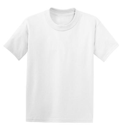 Hanes® – Youth EcoSmart ®  50/50 Cotton/Poly T-Shirt.  5370