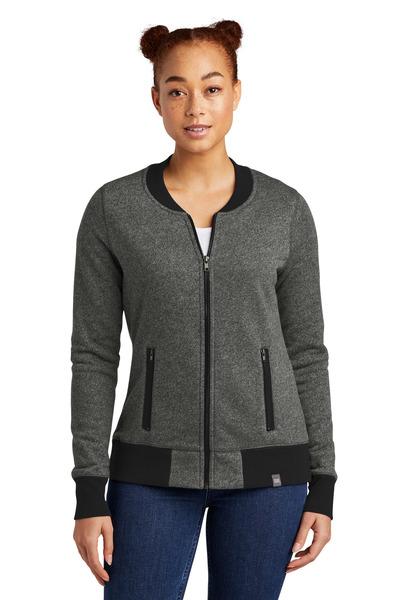 New Era ®  Women’s French Terry Baseball Full-Zip. LNEA503