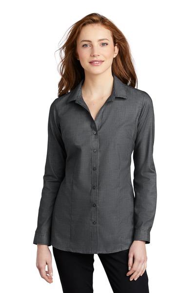 Port Authority  ®  Women’s Pincheck Easy Care Shirt LW645